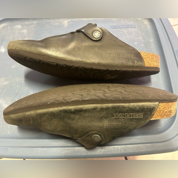 Black Leather Birkenstock Boston Clogs Sized 41 Regular Width MAKE AN OFFER! - Picture 4 of 14